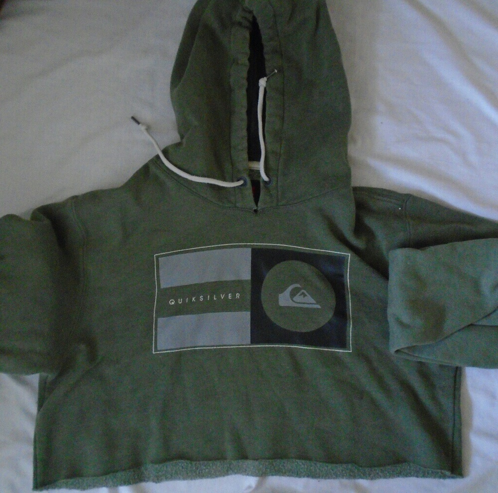 Quiksilver Olive Green Croptop